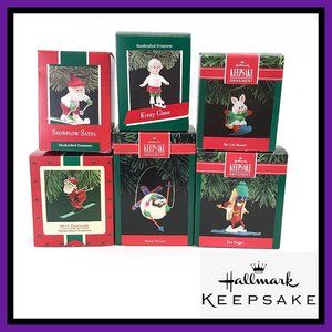 Hallmark Ornaments-Ski Themed